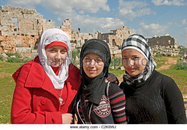 beautiful syrian muslim girls