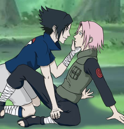 sasuke x fight