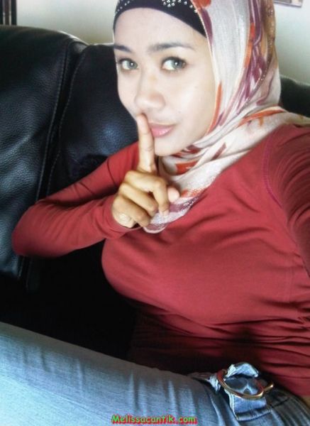 jilbab tembus pandang