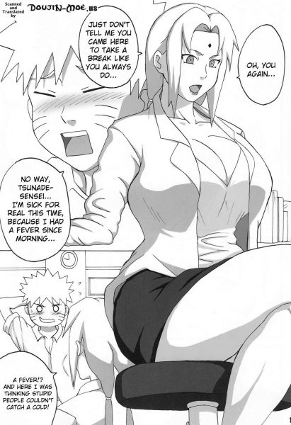 naruto y tsunade comic