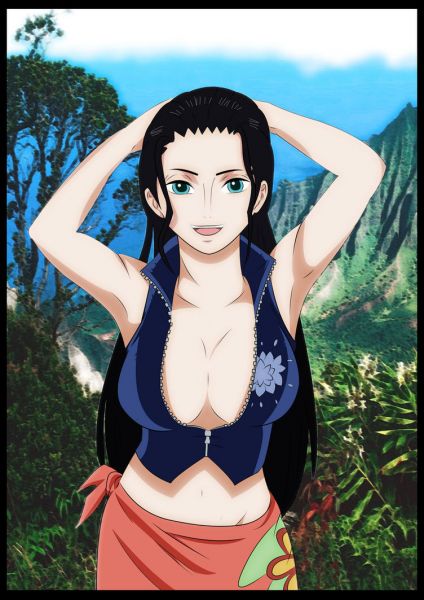 sexy nami and nico robin