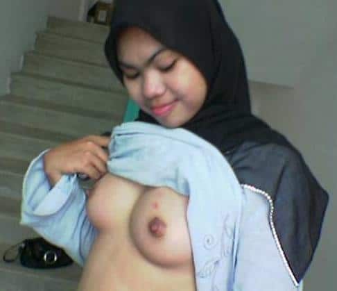 jilbab tembus pandang