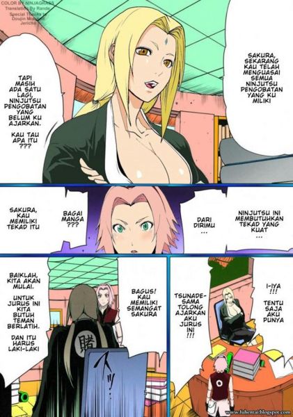 naruto tsunade hentai color comics