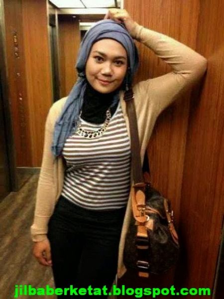 jilbab toge montok