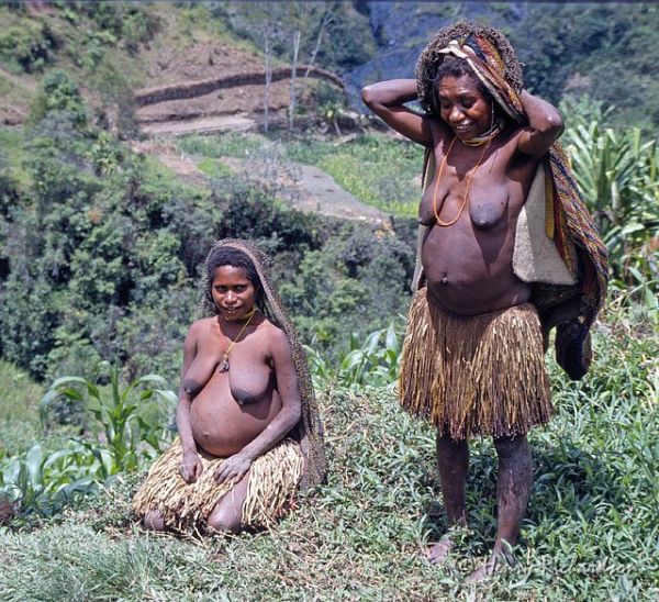 guinea new papua jungle girl