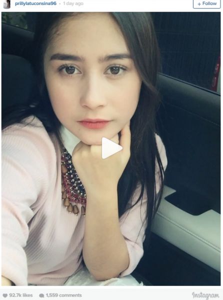 prilly latuconsina dan pacarnya