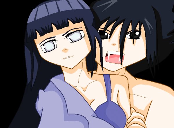 sasuke and hinata kissing