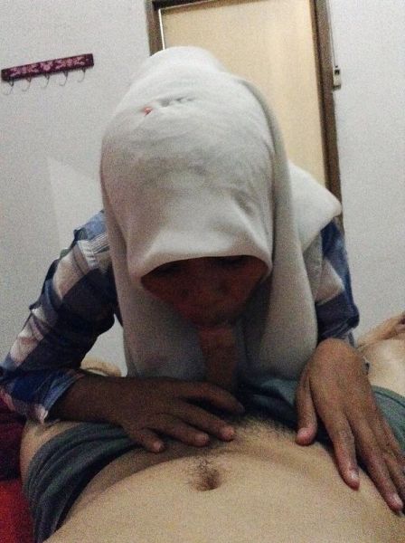 jilbab tembus pandang