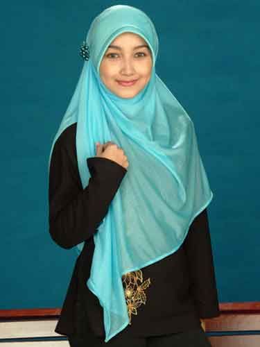 jilbab tembus pandang