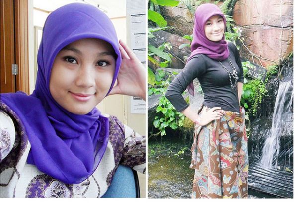 jilbab tembus pandang