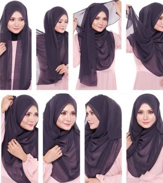 cara pakai shawl