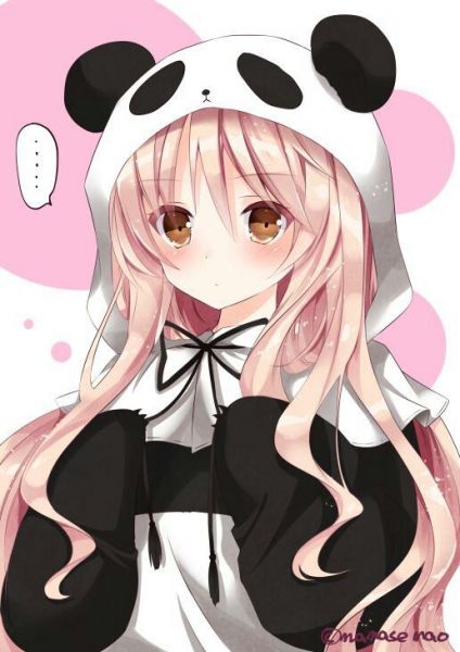 anime panda girl