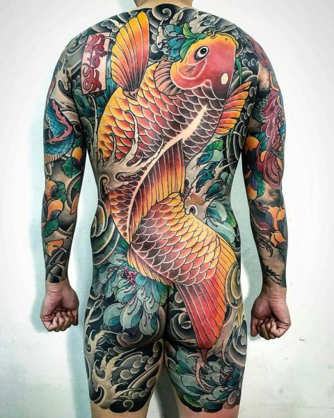 full body japanese tattoo irezumi