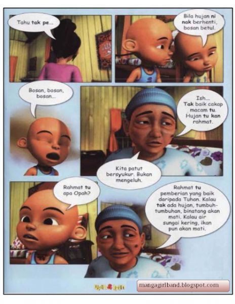 animasi upin ipin